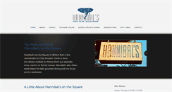 Desktop Screenshot of hannibalslounge.com